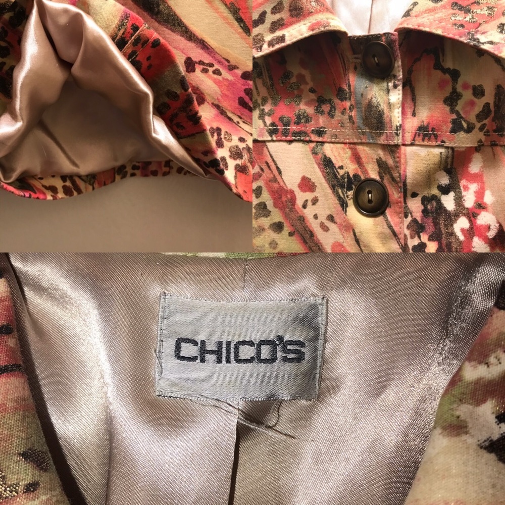 Chico’s Multicolored Lightweight Jacket - image 2